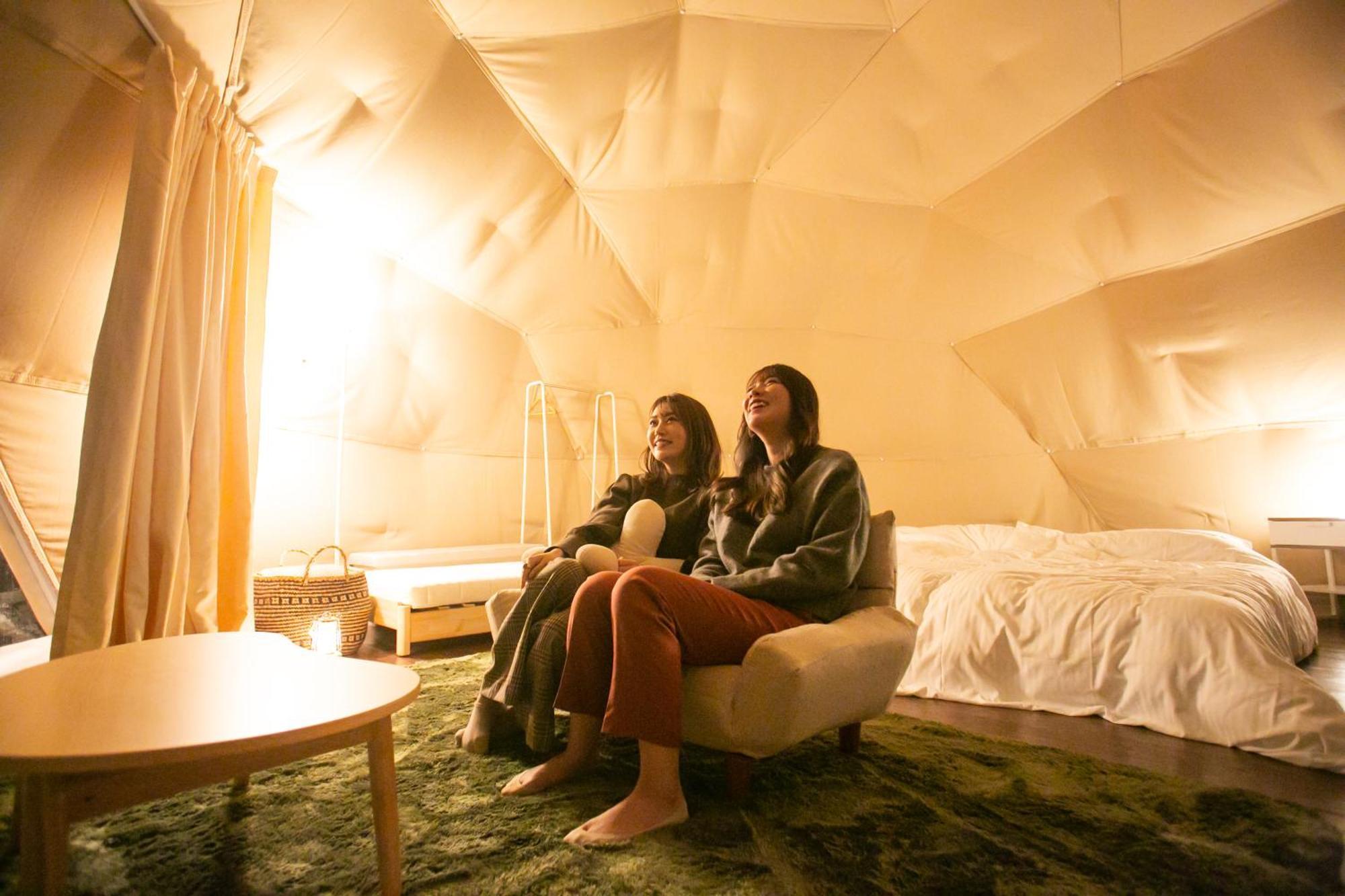 Luxury tent Glampark Keburikawa Kyoto 3*